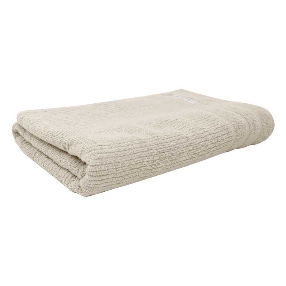 Bas Phillips Cairo Ribbed Collection Cotton Bath Towel 137x68cm Desert (2 Pack) — image 2
