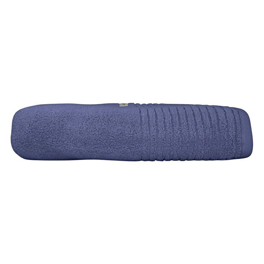 Bas Phillips Hayman Zero Twist Bath Sheet 600Gsm Cotton 160x80cm Indigo (2 Pack) — image 3