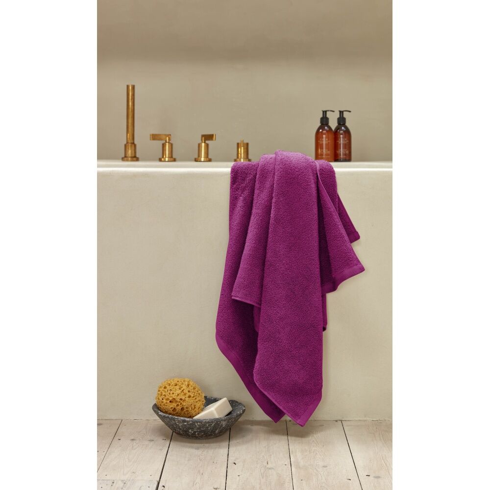 Christy Cirrus Bath Towel Combed Cotton 450GSM Fast Drying Summer Pudding Christy — image 3