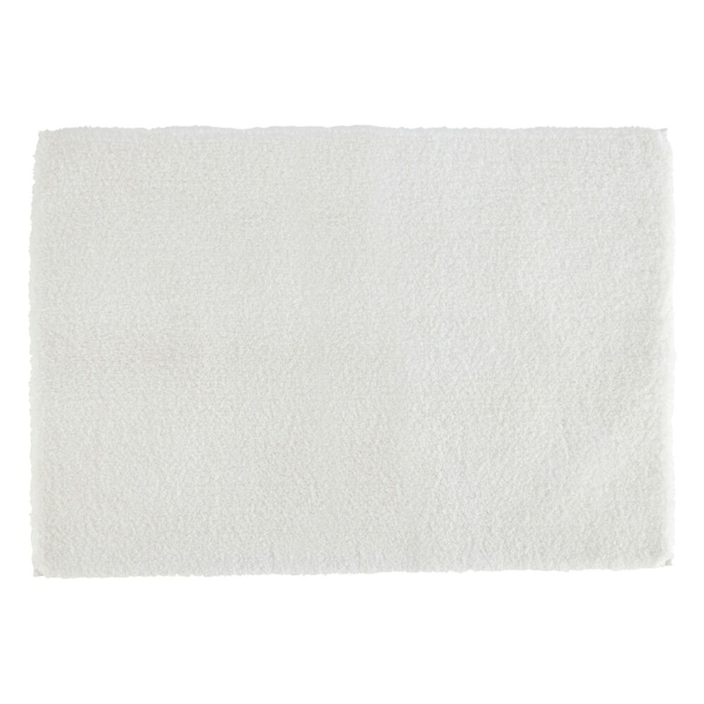 Christy Kensington Bathroom Bath Mat Microfibre 90x60 cm — White