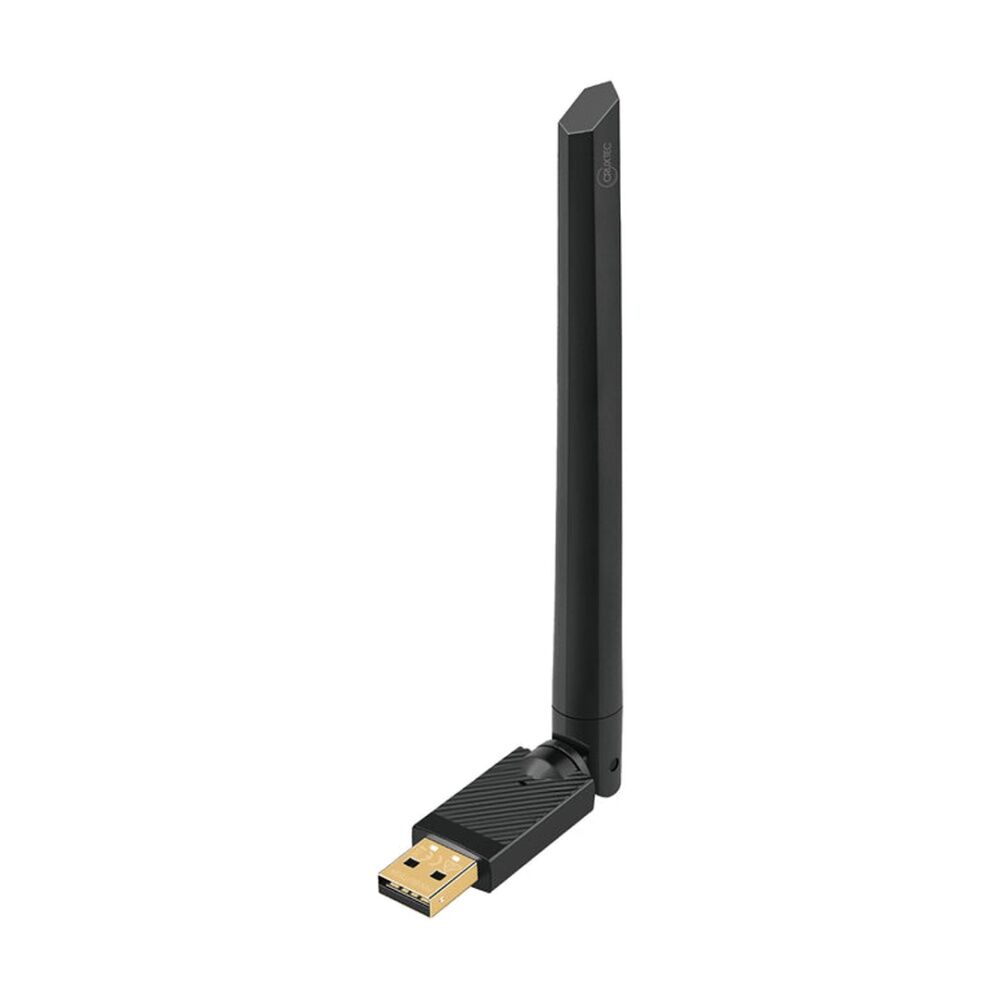 Cruxtec Bluetooth 6.0 USB Adapter Black Type-A Compact Design