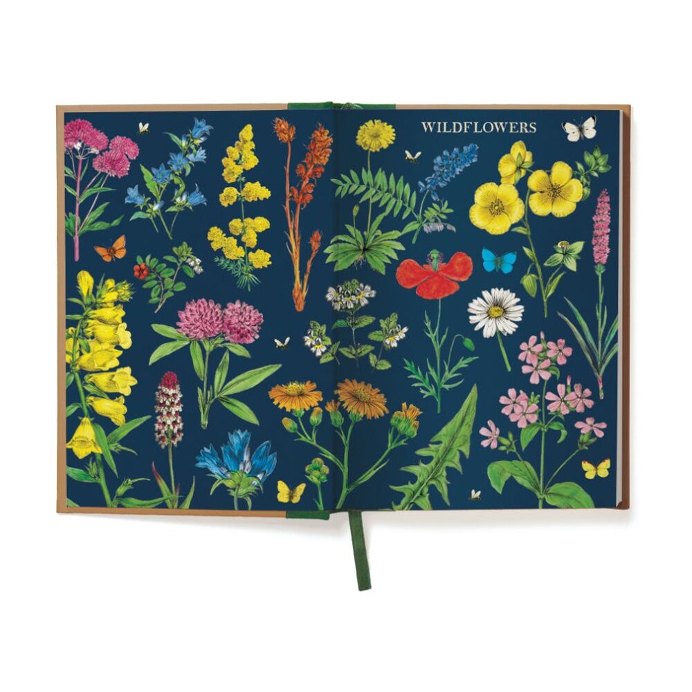 Cavallini Window Journal Hardcover Lined Page Notebook Wildflowers Cavallini — image 2