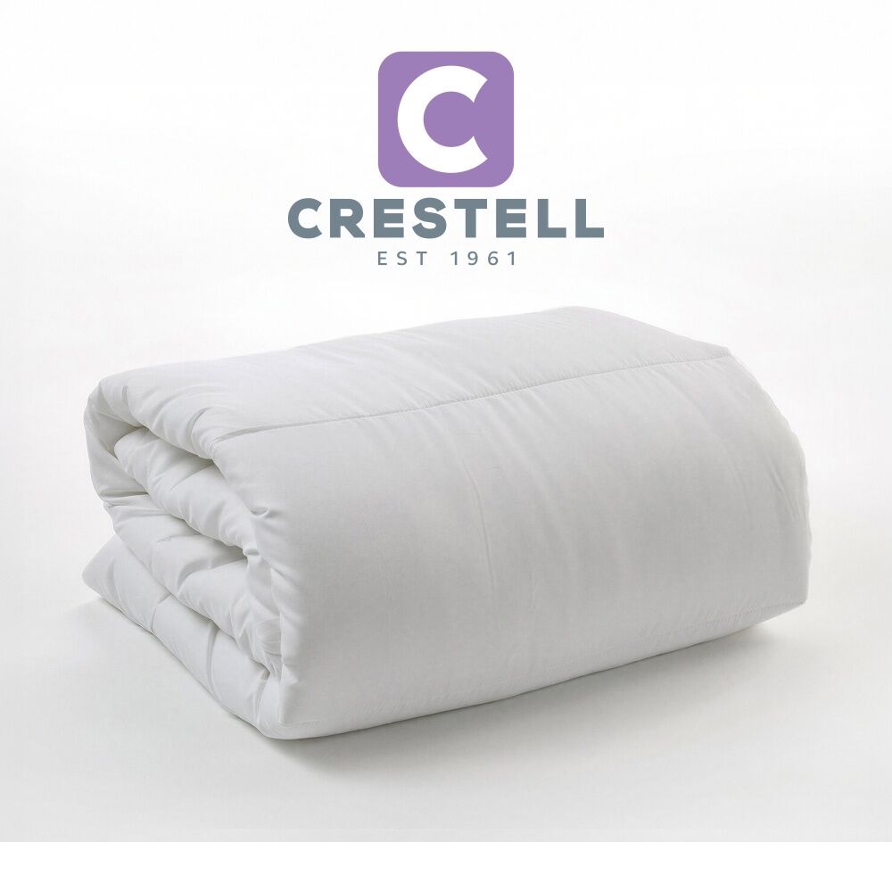 Crestell All Seasons Quilt Doona Microfibre Cover Ultrafibre Filling Queen Crestell — image 2