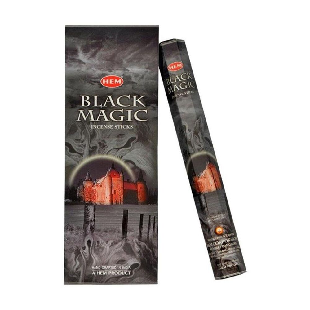 Hem Black Magic Home Fragrance Scented Smelling Incense Sticks Packet Set — image 2