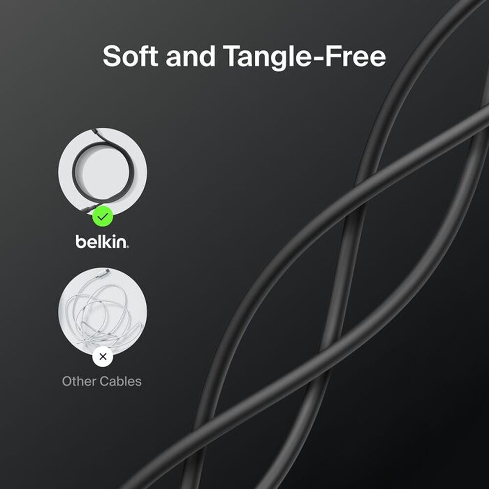 Belkin BoostCharge USB-A to USB-C Charging Cable Universally Compatible 15cm (2 Pack) — image 6