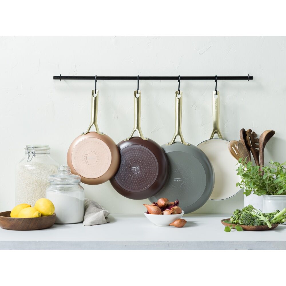 Greenpan Ceramic Non-Stick Shades Frypan Kitchen Cooking Tool Set Terra (3 Pieces) — image 7