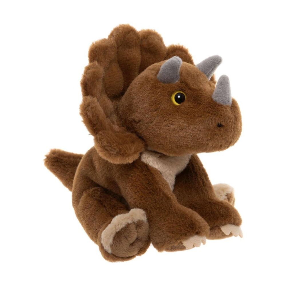 Charlie Bears Brown Triceratops Dinosaur Cuddle Cub Plush Kids Soft Toy 0y+ — image 2