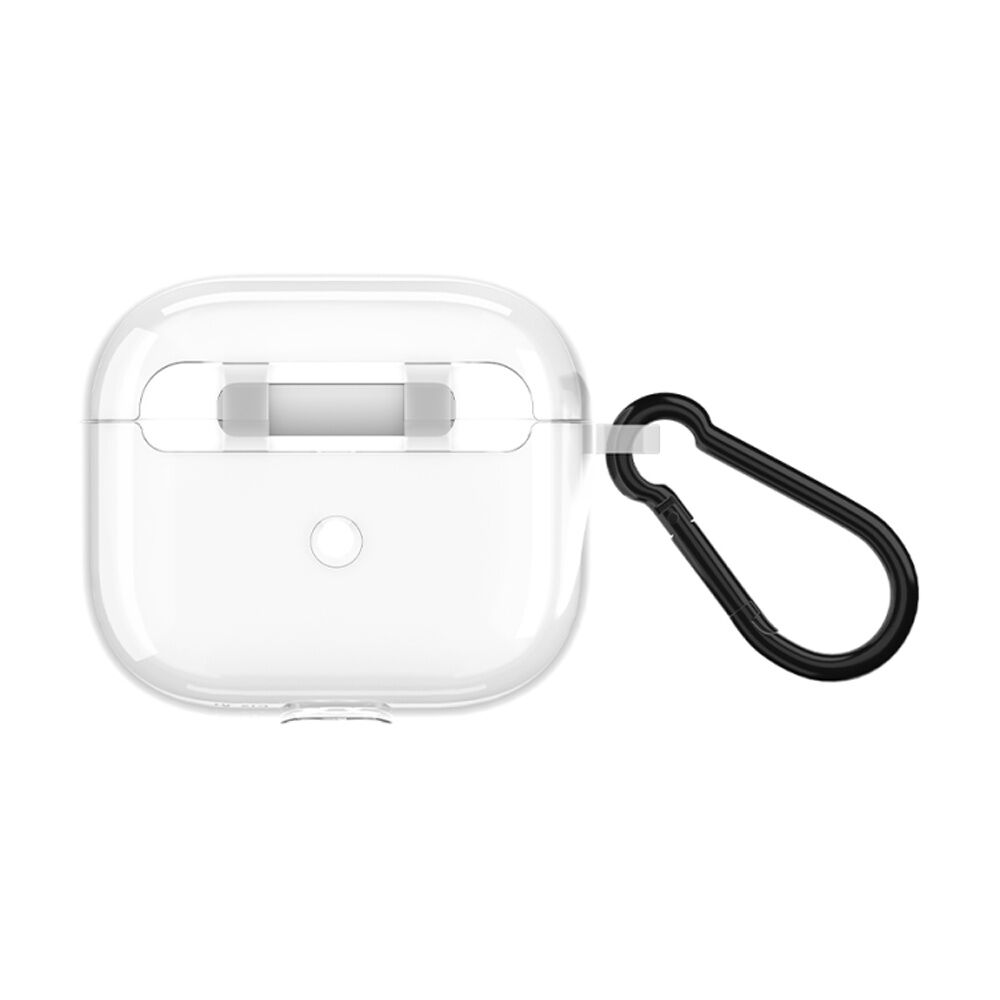Case-Mate Clear Tough Protection Case for AirPods 4 w/ Carabiner — image 2