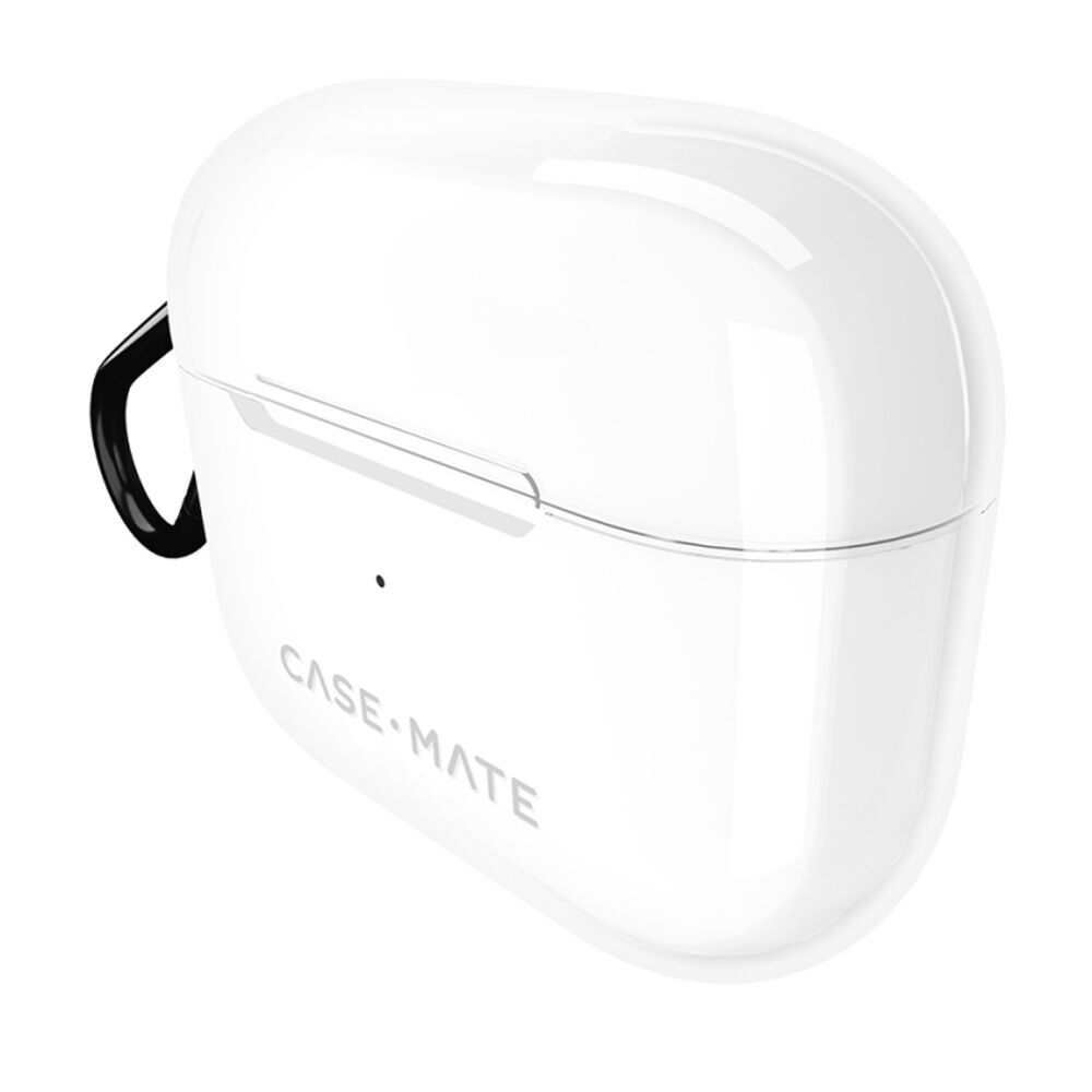 Case-Mate Clear Tough Protection Case for AirPods 4 w/ Carabiner — image 3