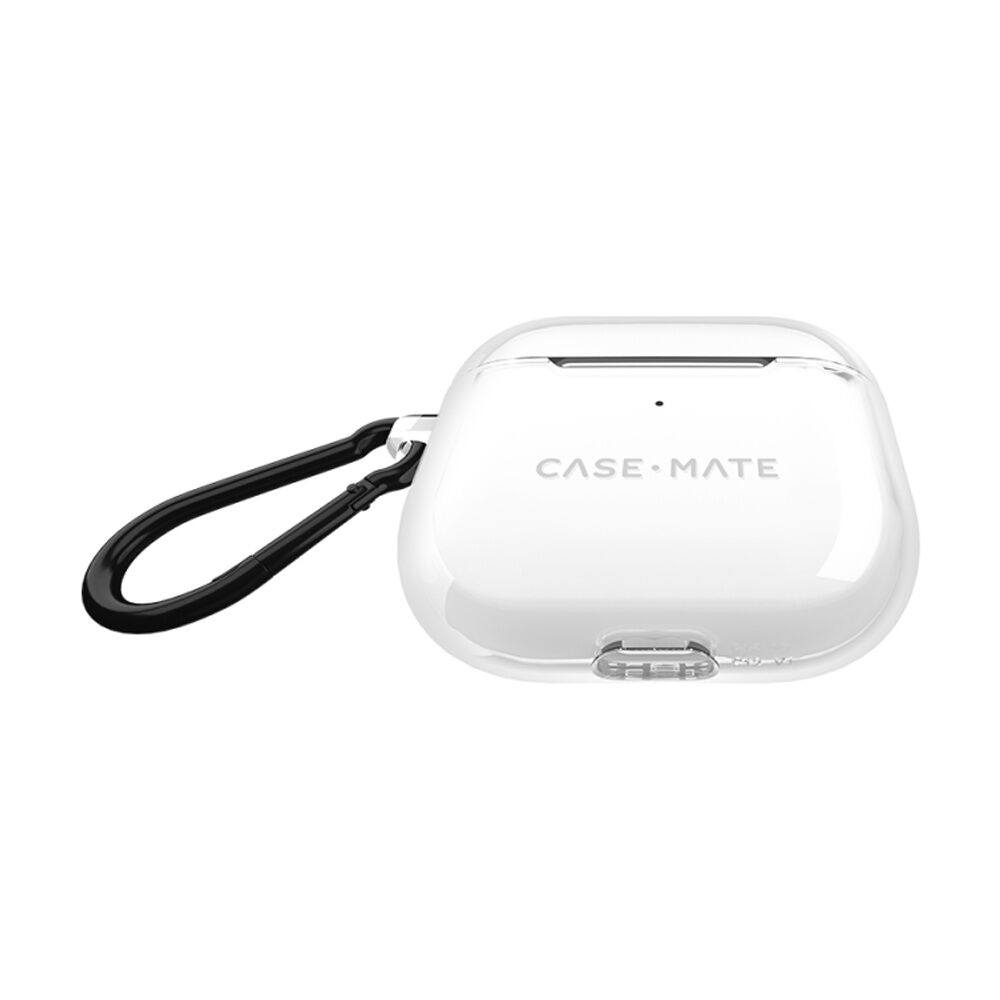 Case-Mate Clear Tough Protection Case for AirPods 4 w/ Carabiner — image 6