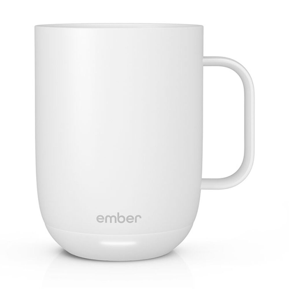 Ember 414mL White Electric Insulated Smart Mug Cup w/ Charging Coaster