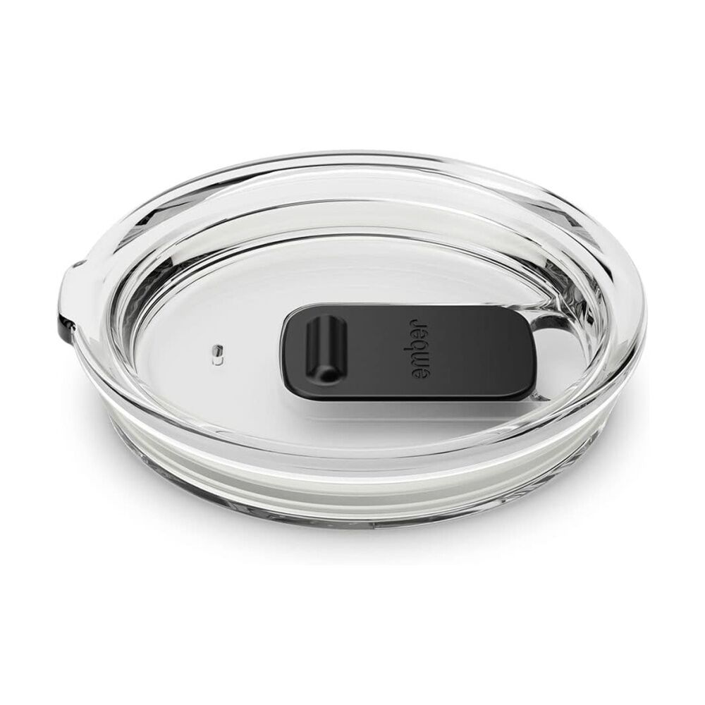 Ember Sliding Lid - For 14 Oz Mugs - Mug 2 Lid - Splash Proof Sliding Cover - Spare Part - Clear Visibility - Durable And Reliable - Travel Friendly