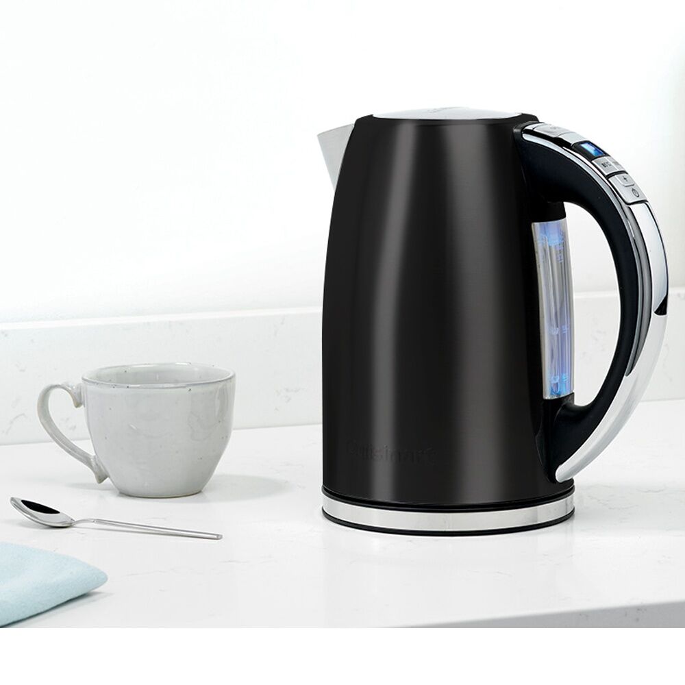 Cuisinart Multi-Temp Cordless Electric Kitchen Kettle w/ Base Black — image 3