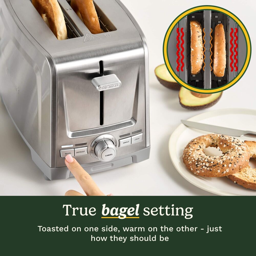 Cuisinart Core Collection 2 Slice XL Toaster Stainless Steel Kitchen — image 6