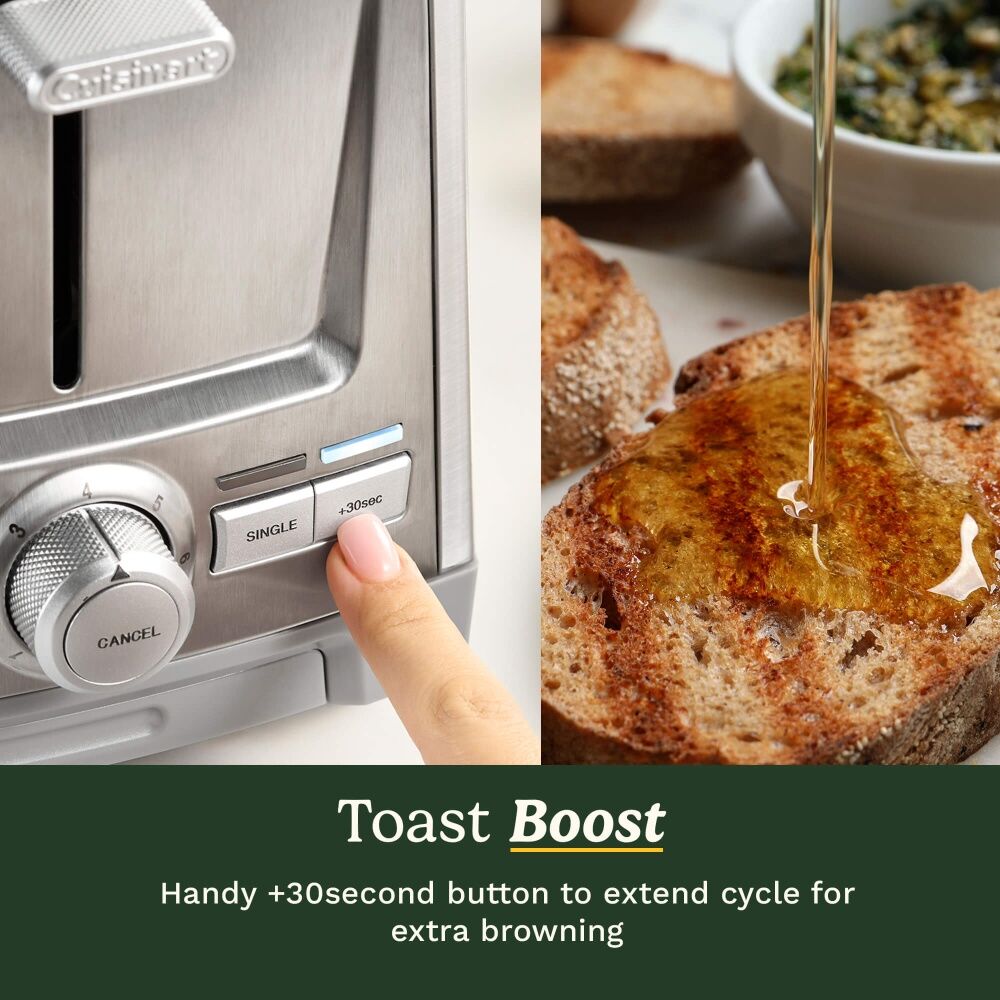 Cuisinart Core Collection 2 Slice XL Toaster Stainless Steel Kitchen — image 4