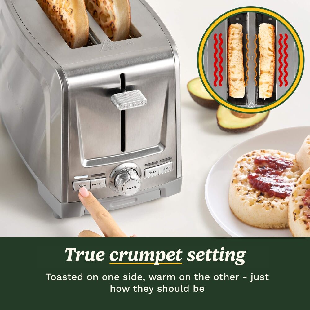 Cuisinart Core Collection 2 Slice XL Toaster Stainless Steel Kitchen — image 7