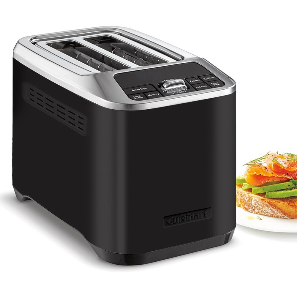 Cuisinart Signature Automated Digital Display Toaster 2 Slice Matte Black — image 4