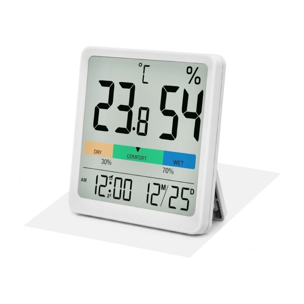 Sansai Digital Thermometer Fast Refresh Humidity Comfort Indicator Large (4 Pack) — image 2
