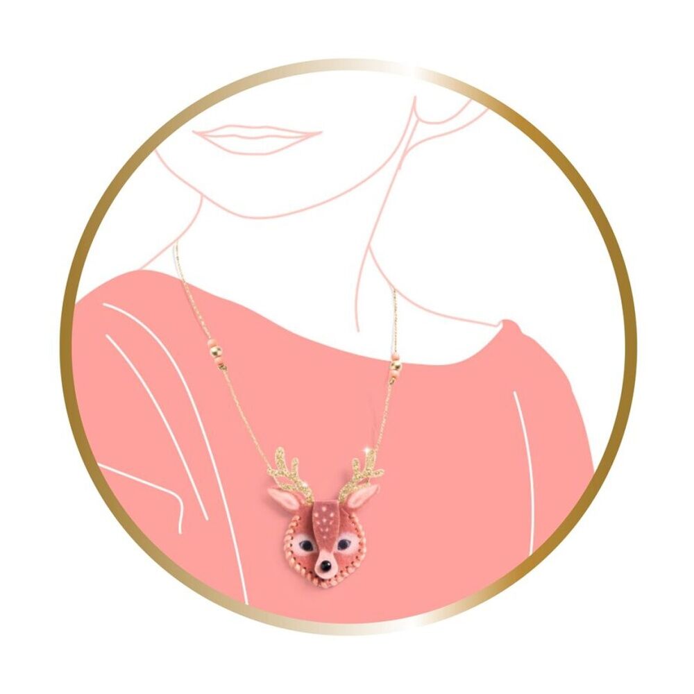 Djeco Do It Yourself Dazzlers Secret Necklaces Kit 3 To Create 7+ Years Djeco — image 5