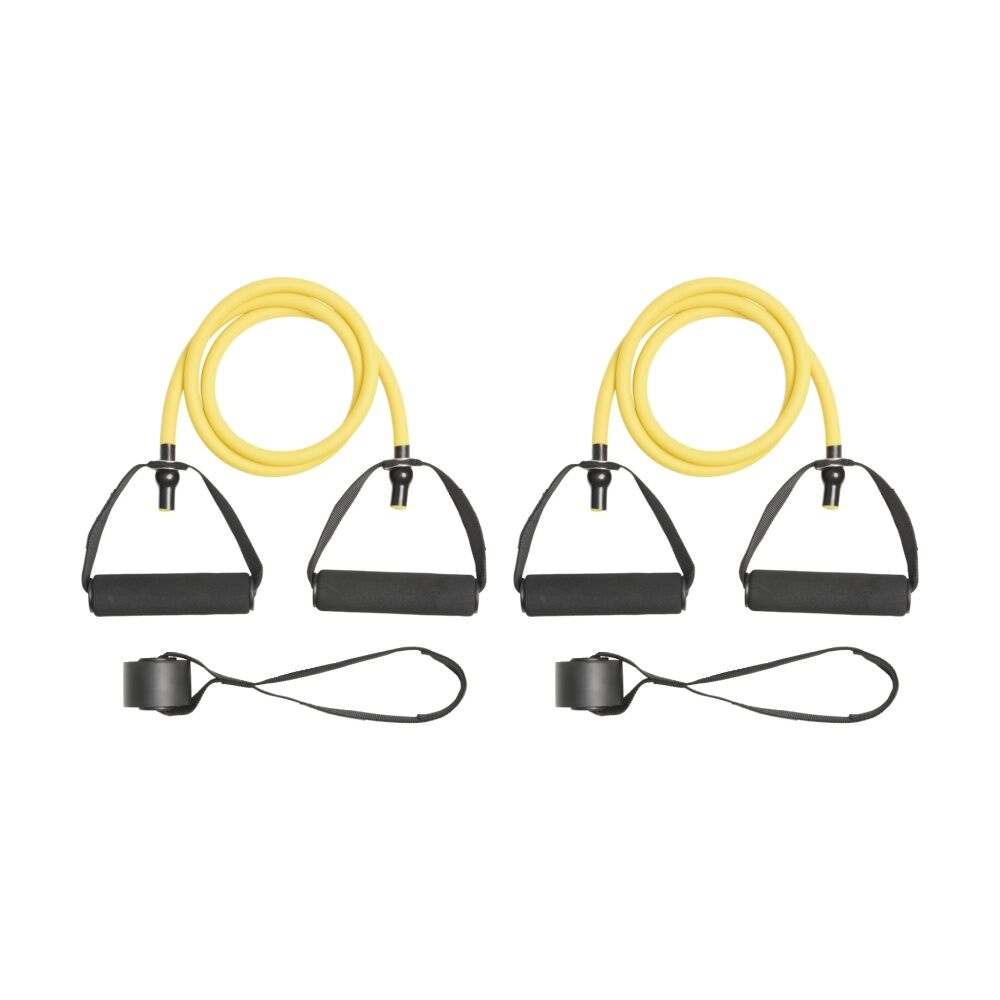 Everlast Resistance Tube Medium Latex Expander w/ Handles Strength Training (2 Pack)