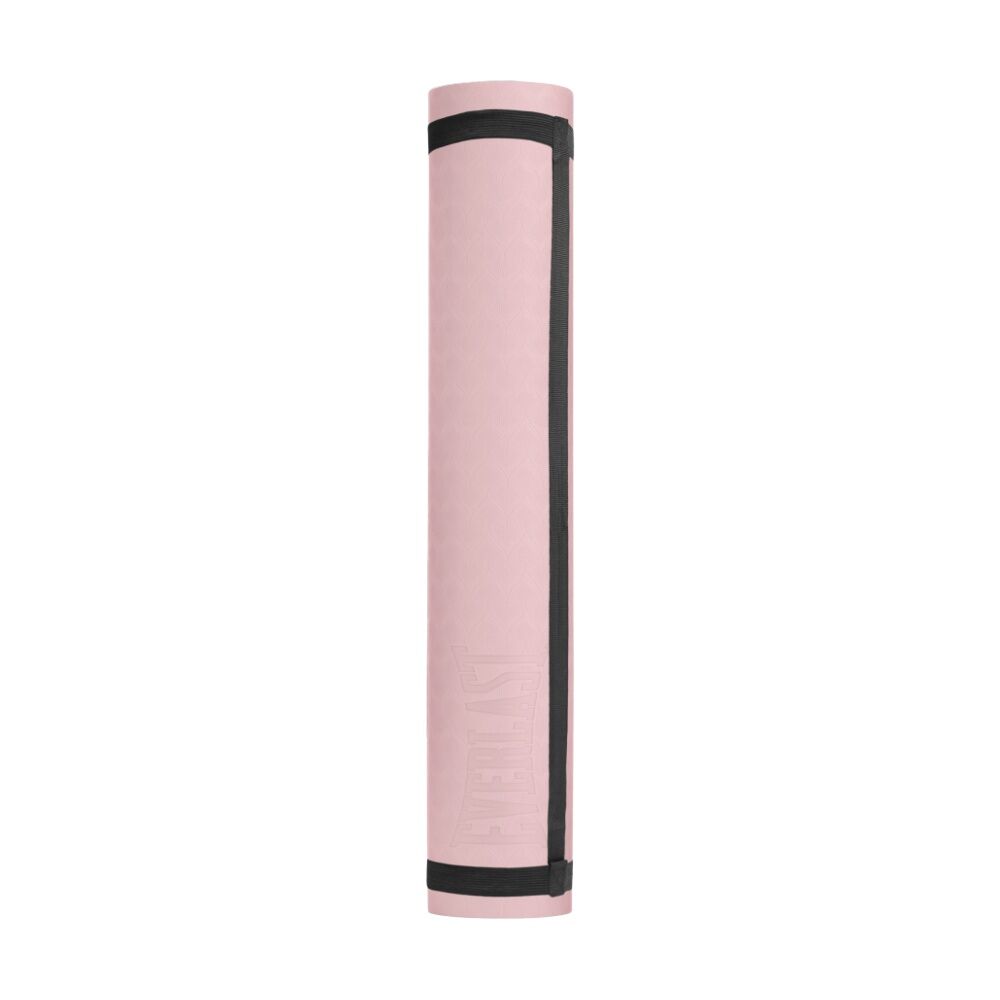 Everlast Yoga Mat 6mm Thick Cushioned Non-Slip Fitness Equipment Pink Everlast — image 4