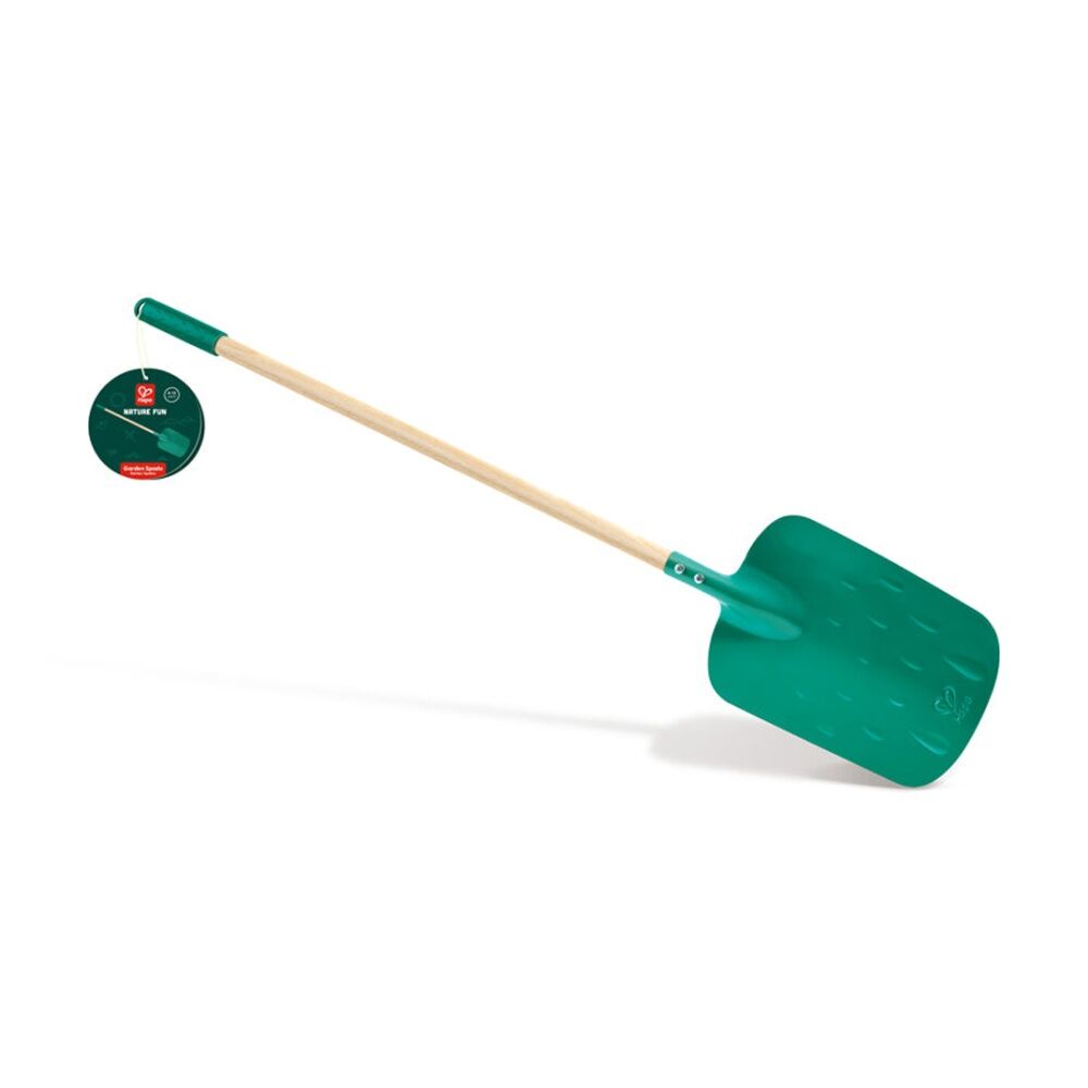 Hape Green Garden Spade Wooden Tool Outdoor Play Kids Toy 4y — image 2