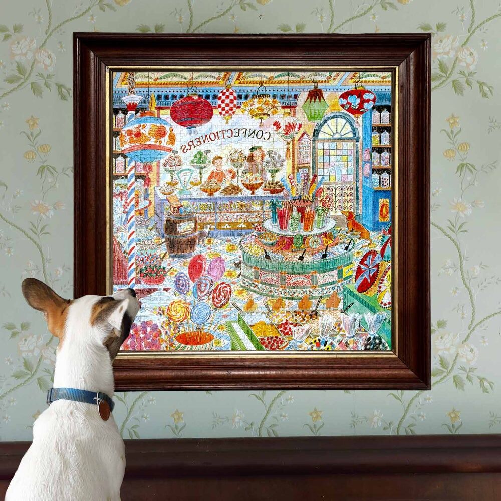 Eeboo Sweet Shoppe Puzzle Candy Store Scene Educational Play 8y+ (1000 Pieces) — image 5