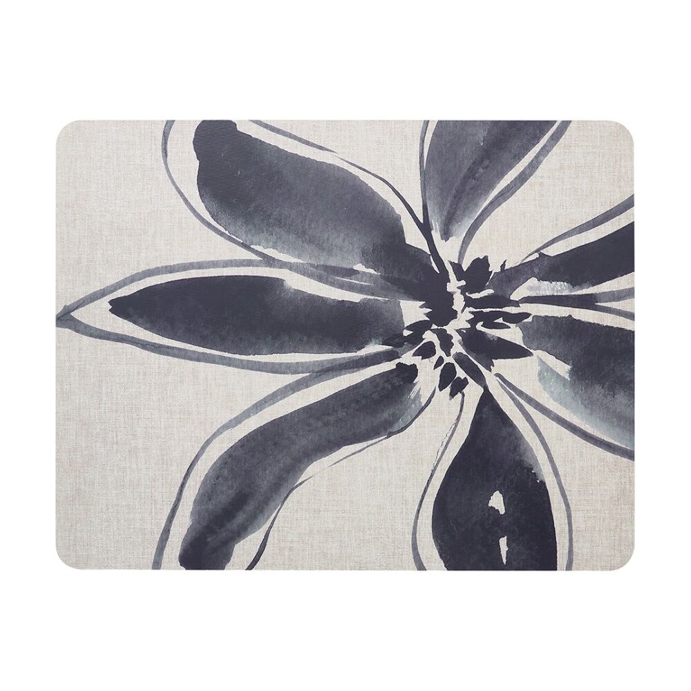 Ecology 4pc Ecology Hand Drawn Floral Cecile Rectangle Dinner Placemats 34x26.5cm (2 Pack) — image 4