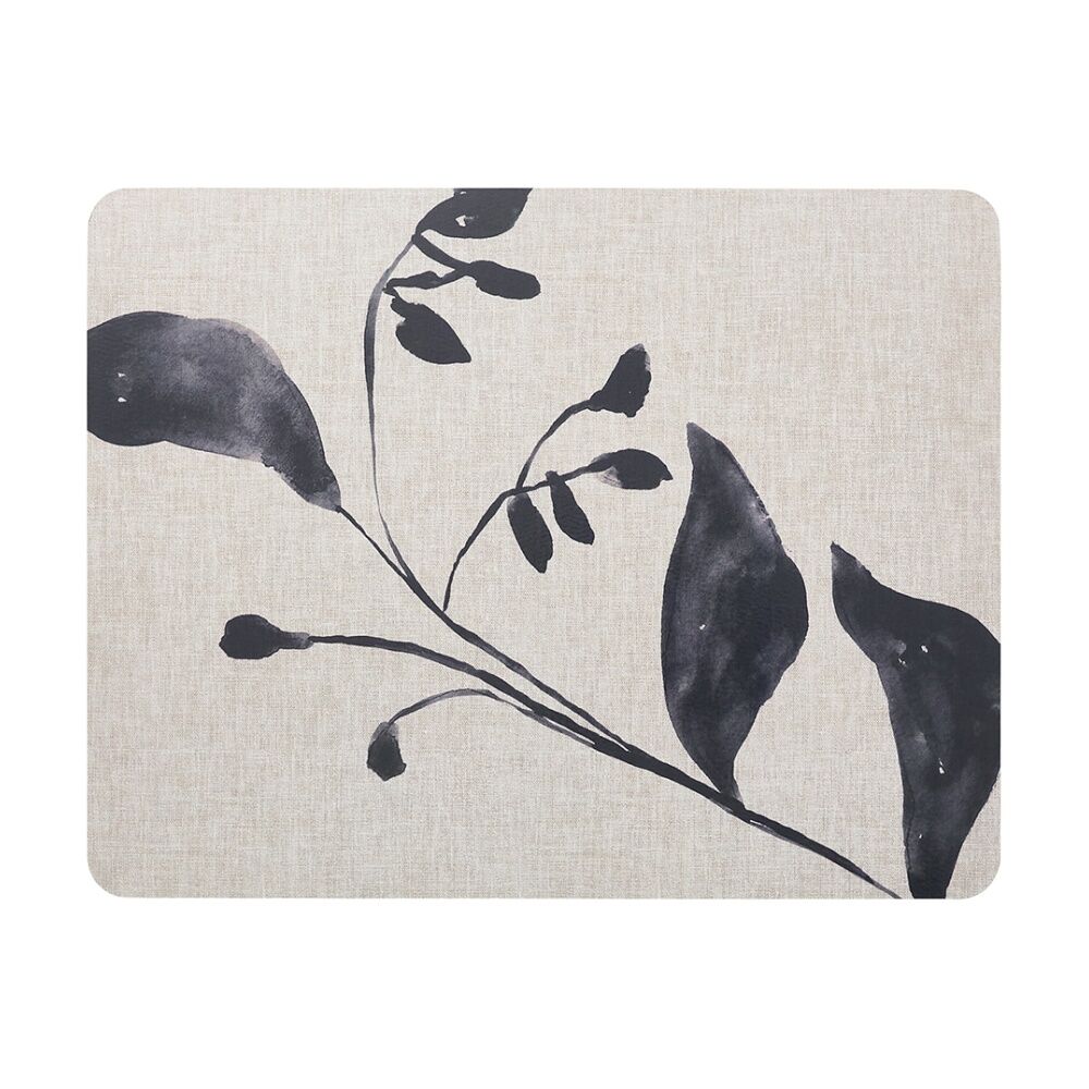 Ecology 4pc Ecology Hand Drawn Floral Cecile Rectangle Dinner Placemats 34x26.5cm (2 Pack) — image 6