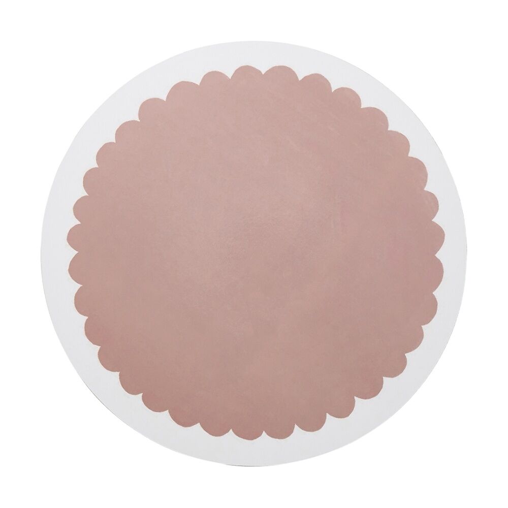 Ecology Bloom Flower Shaped Circle Dinner Placemats w/ Cork Backing 33cm (4 Pieces) — image 2