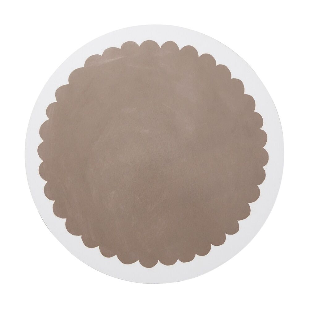Ecology Bloom Flower Shaped Circle Dinner Placemats w/ Cork Backing 33cm (4 Pieces) — image 4