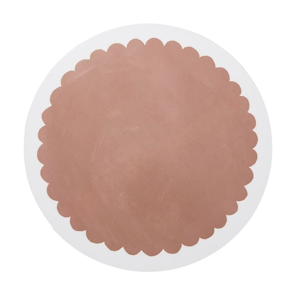 Ecology 4pc Ecology Bloom Flower Shaped Circle Dinner Placemats w/ Cork Backing 33cm (2 Pack) — image 6