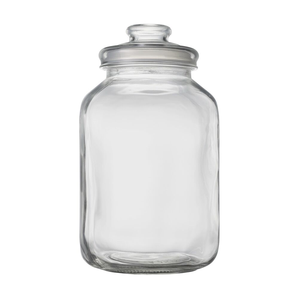 Ecology Riserva Square Kitchen Pantry Jar With Airtight Lid 4.5L (2 Pack) — image 3