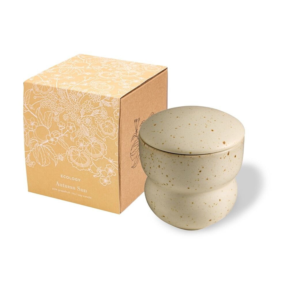 Ecology Alchemy Scented Candle Autumn Sun Grapefruit & Mandarin — 250g