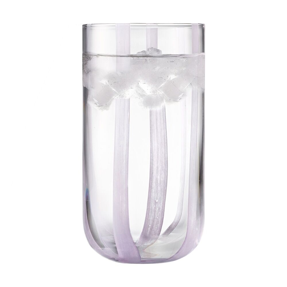 Ecology Luella Glass Hi Ball Tumbler Set Drinkware Purple Wisteria 50ml (4 Pieces) — image 4