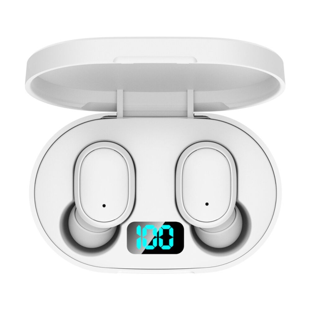 Laser White True Wireless In-Ear Earphones LED Display Bluetooth Stereo — image 10