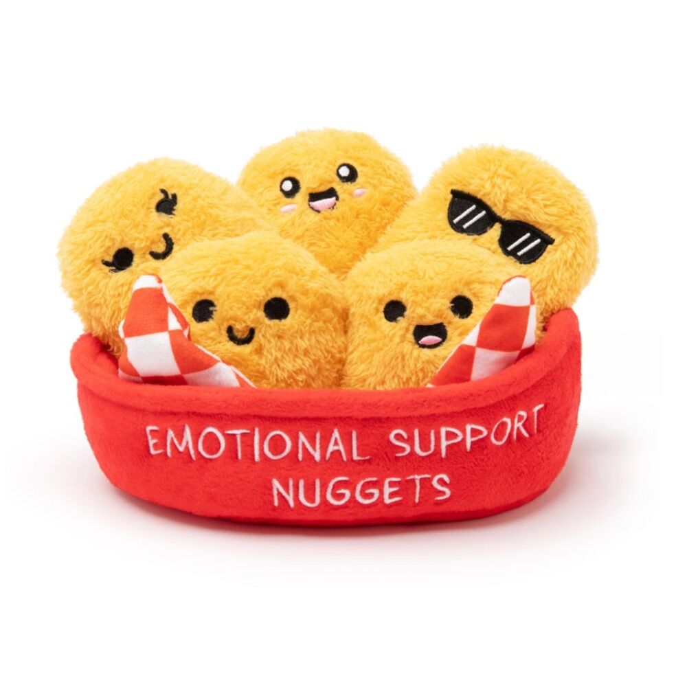 Relatable Emotional Support Nuggets Plush Multi-Piece Set Soft Squeeze Relatable