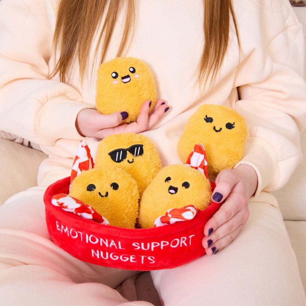 Relatable Emotional Support Nuggets Plush Multi-Piece Set Soft Squeeze Relatable — image 2