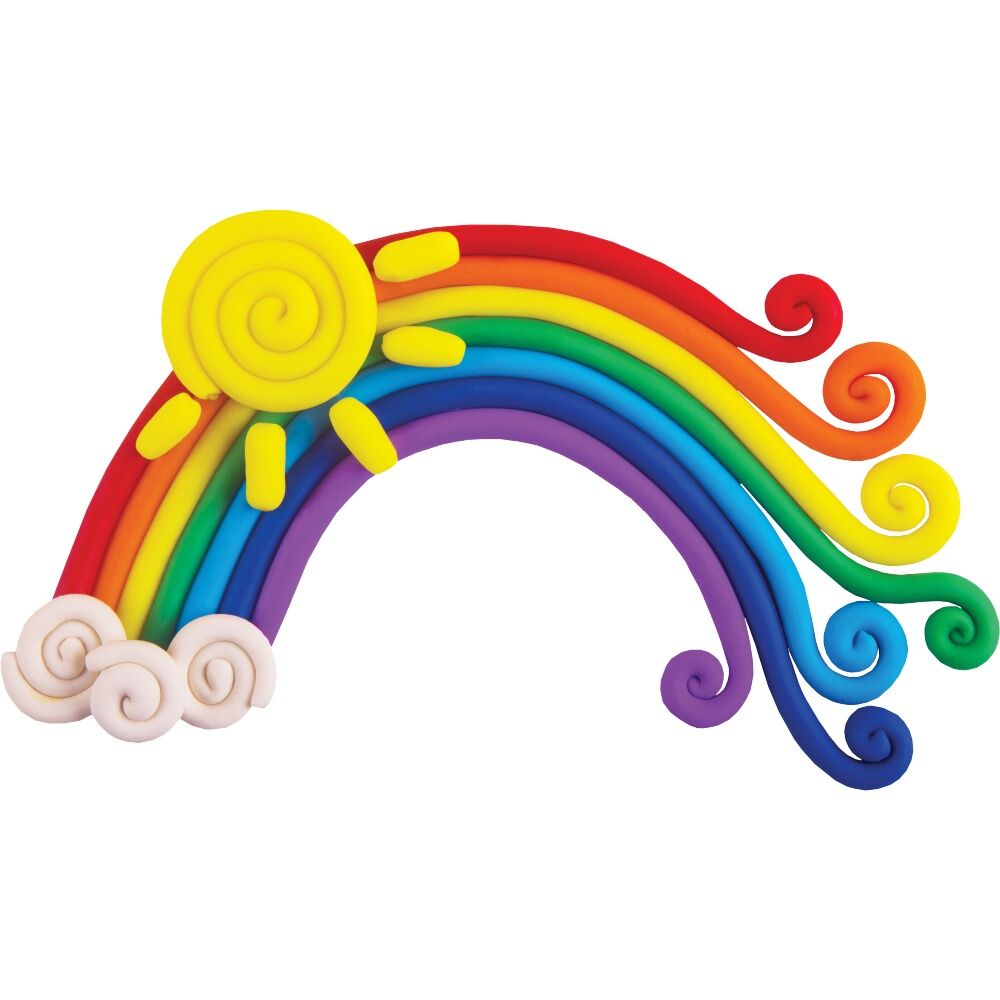 Educational Colours Modelling Clay with 12 Kids Art/Craft 10gm 3y+ Assorted (12 Pieces) — image 2