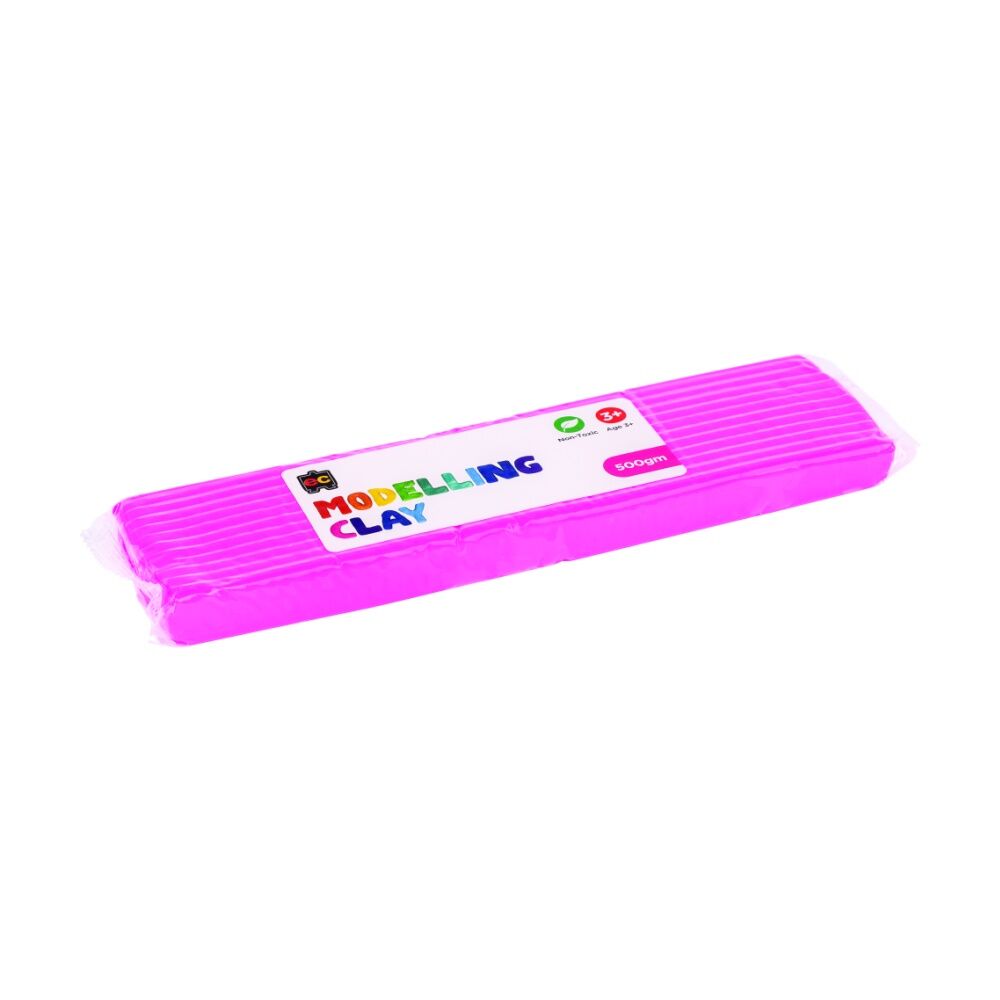 Educational Colours Modelling Clay Pink Kids Art/Craft 500gm 3y+ (5 Pack) — image 3