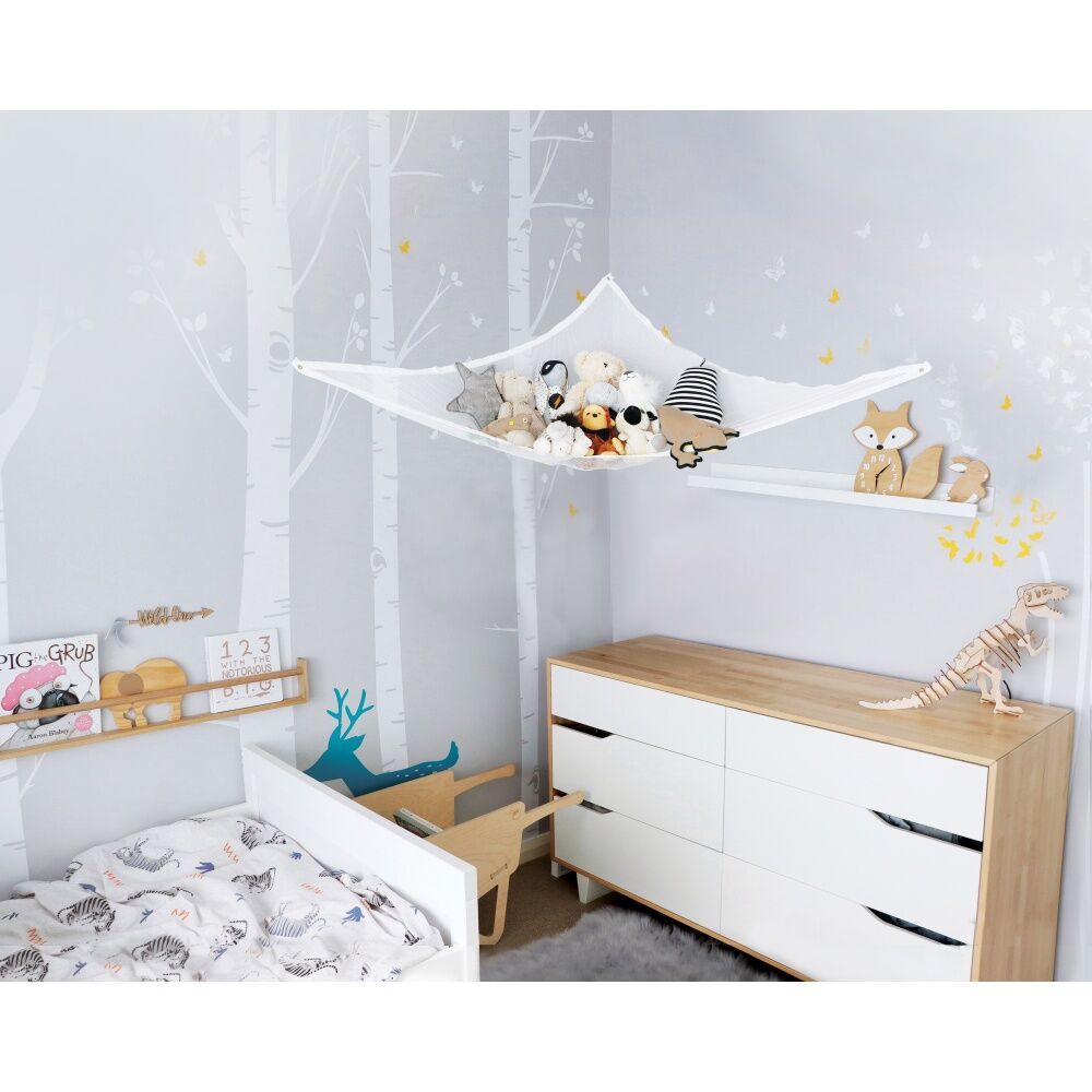 Dreambaby Jumbo Toy Hammock - Large Corner Toy Storage - Keeps Toys Off Floor - Wall Attachments Included — image 3