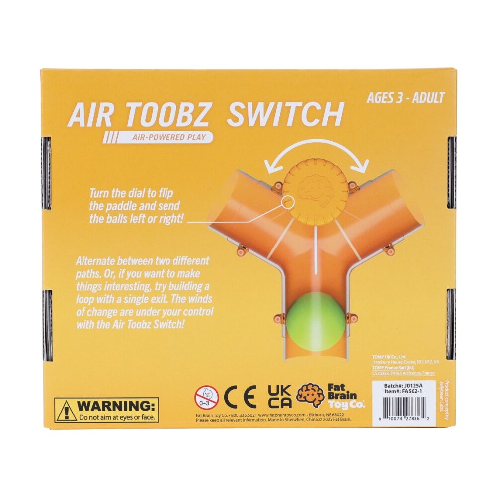 Fat Brain Toy Co. 3Y+ Air Toobz Switch Airflow Control Kids Playset — image 4