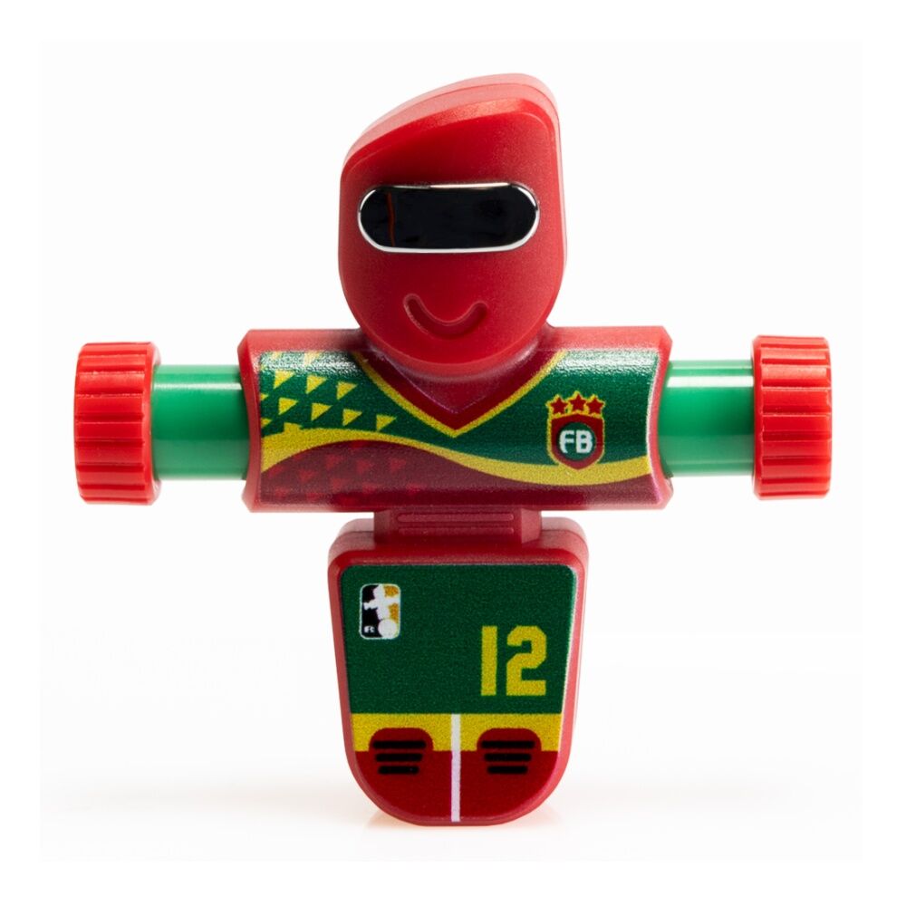 Foosbots 6Y+ Rivals Team Portugal Squeeze To Spin Kids Soccer Football Toy (2 Pack) — image 3