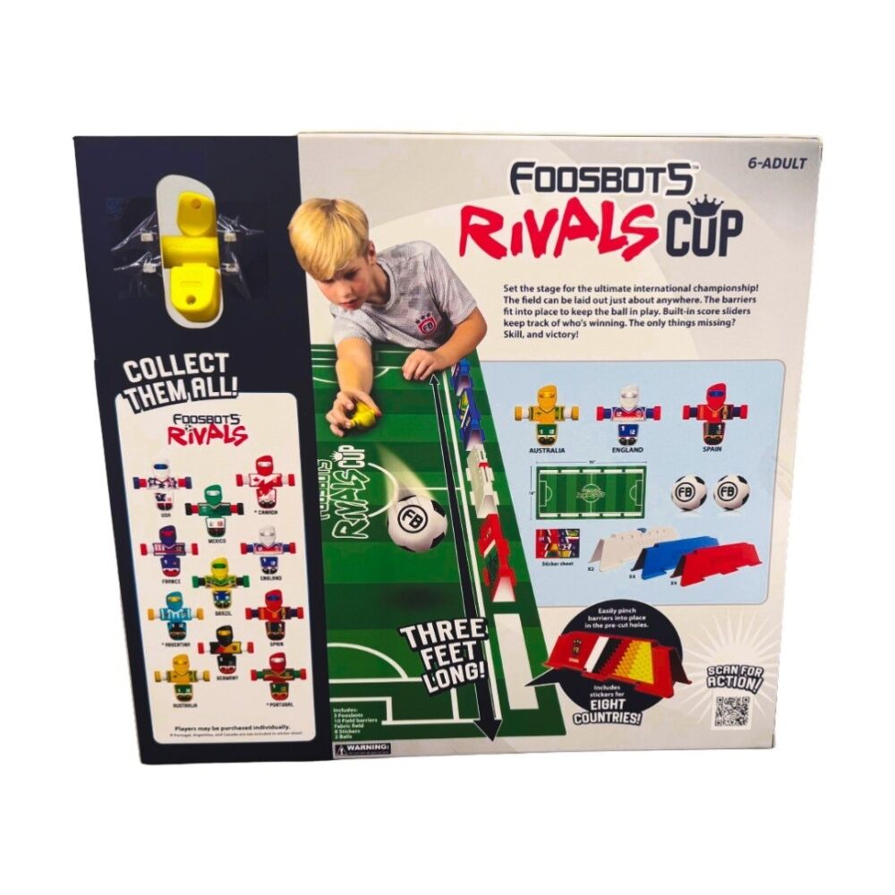 Foosbots 6Y+ Rivals Cup Australian Edition Table Kids Toy Soccer Football Game — image 3