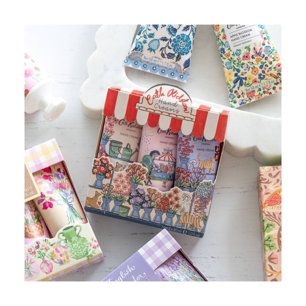 Heathcote & Ivory Cath Kidston Flower Market Hand Cream Set 30ml (3 Pieces) — image 4