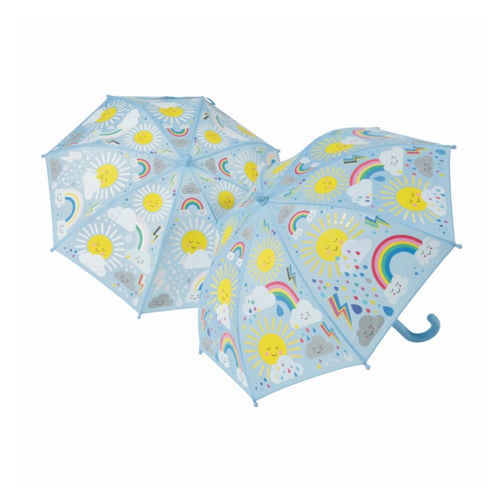 Floss & Rock Colour Changing Umbrella Sun & Clouds Kids 60x70cm 3y+ — image 2
