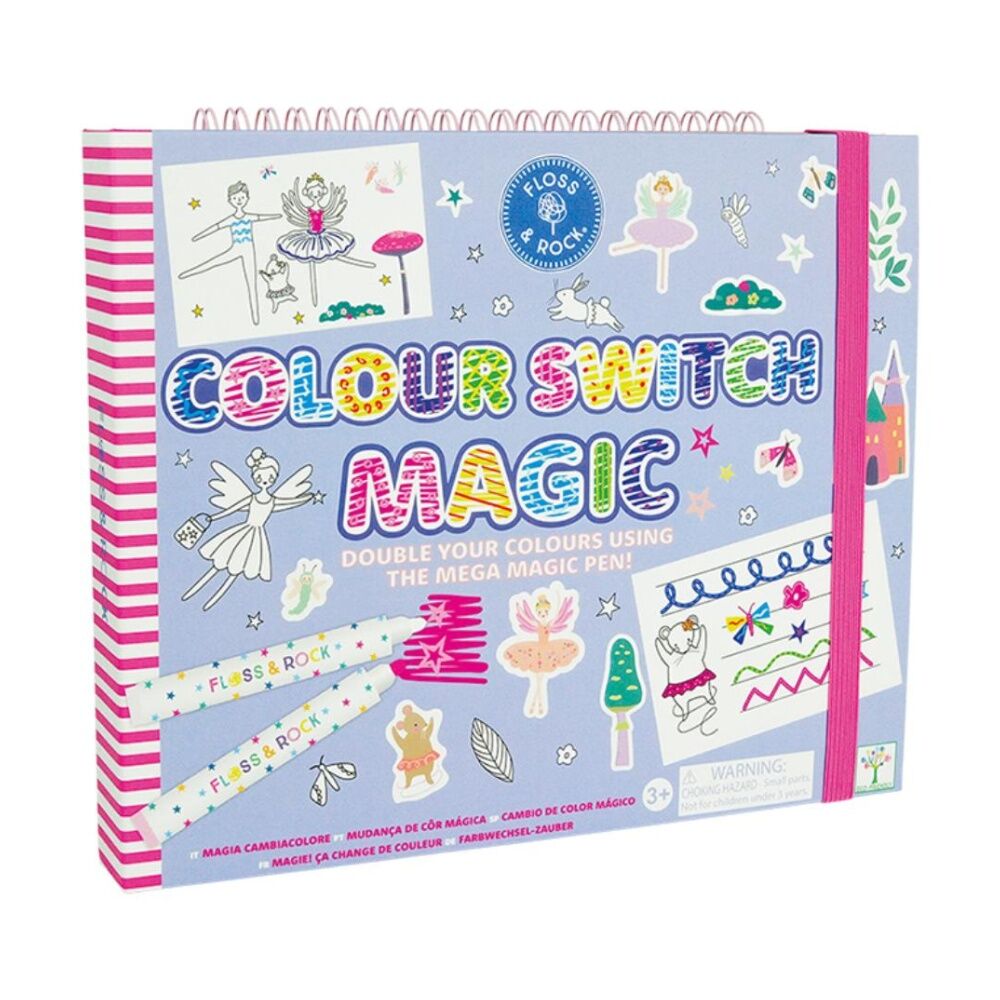 Floss & Rock Changing Colour Switch Magic Enchanted Fun Activity Kids 3y+