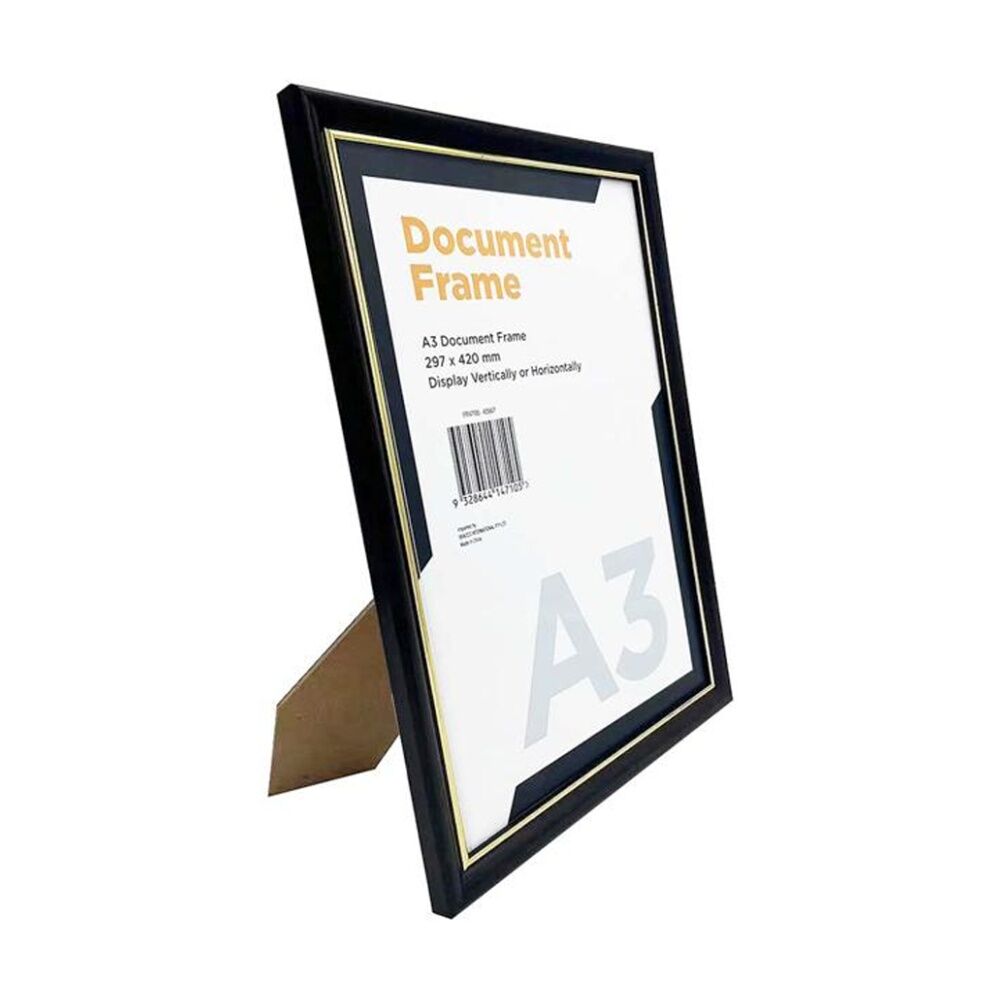 Braz A3 Certificate Document Image Photo Frame 297x420mm Gold Silver (8 Pack) — image 3
