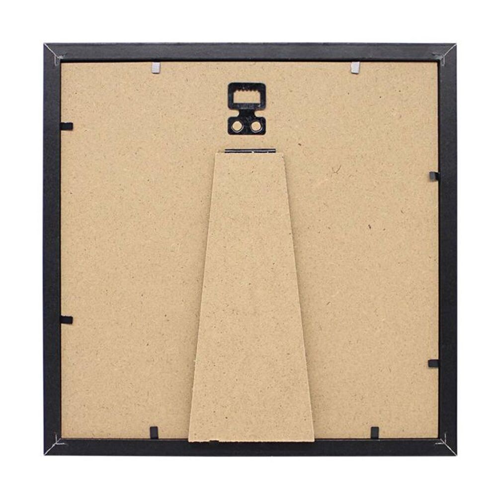 Braz Venice Image Photo Document Display Frame 20x20cm Black (6 Pack) — image 4