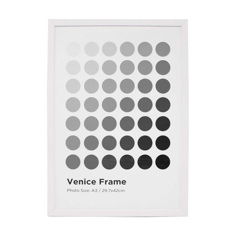 Braz A3 Venice Image Photo Document Display Frame 29.7x42cm White (8 Pack) — image 2